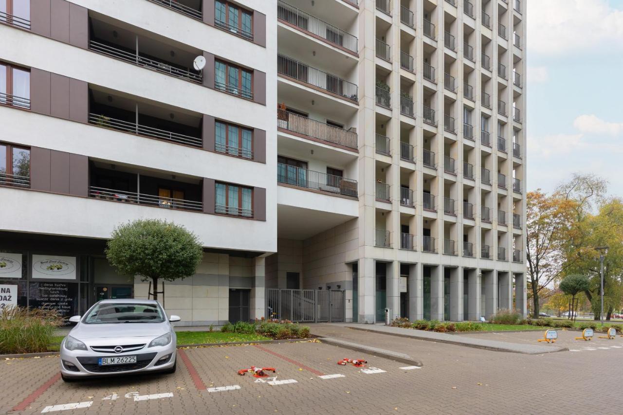 Warsaw Srodmiescie Apartment With Balcony By Noclegi Renters 외부 사진